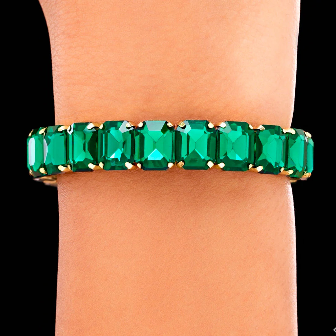Anti-Tarnish Crystals Bracelet (Adjustable Size)