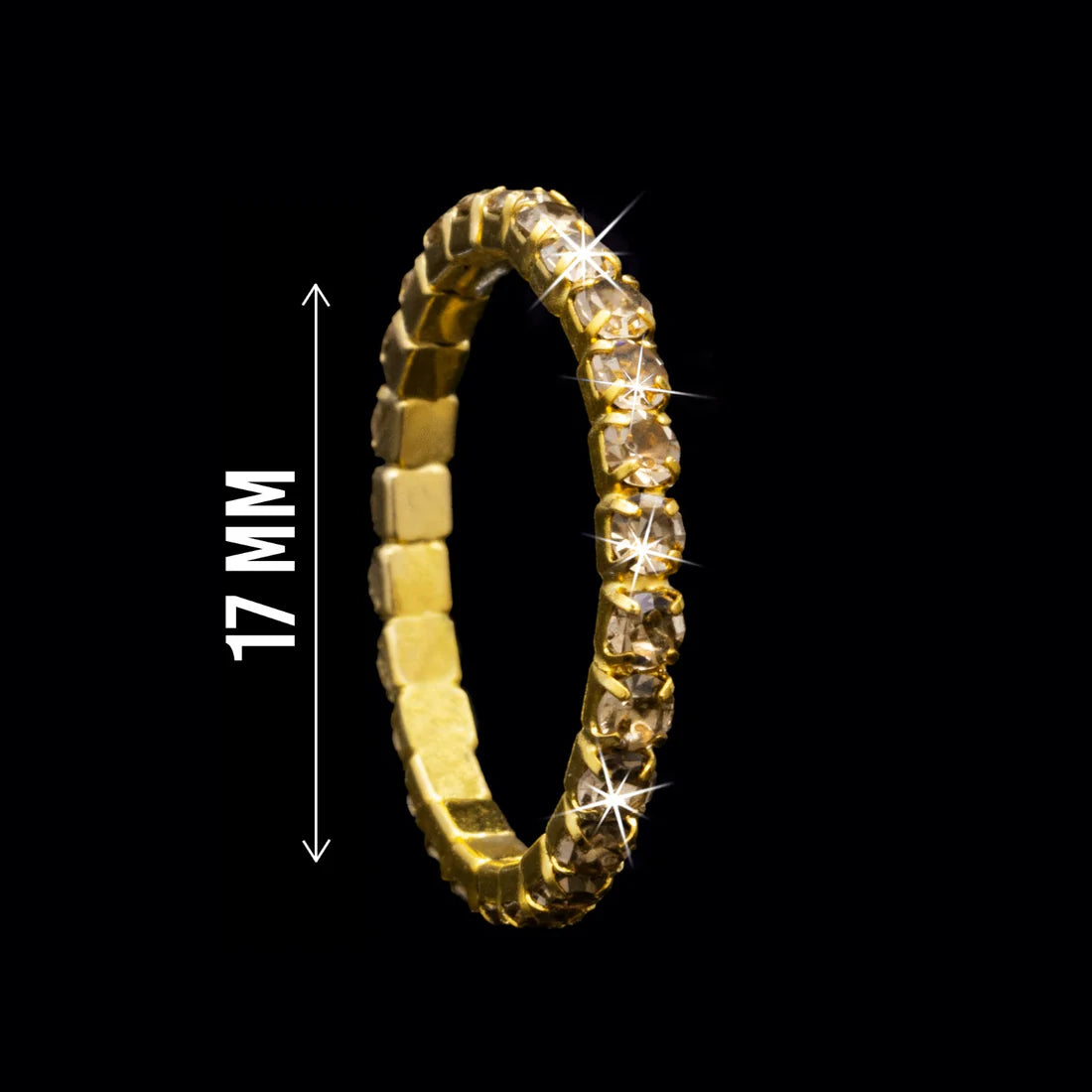 Anti-Tarnish Versatile Multilayer Crystal Hoops - Do It Yourself!